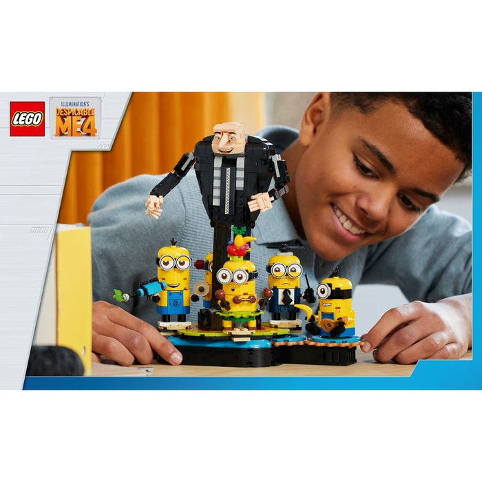 LEGO Minions Gru und die Minions aus LEGO Steinen 75582