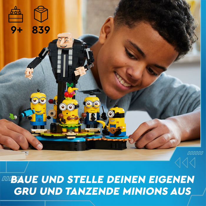 LEGO Minions Gru und die Minions aus LEGO Steinen 75582