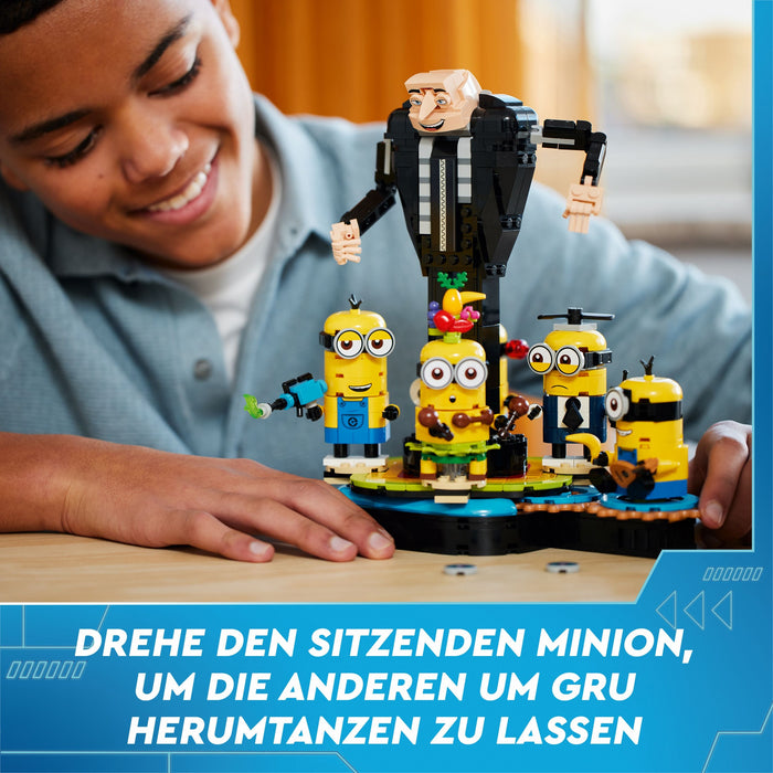 LEGO Minions Gru und die Minions aus LEGO Steinen 75582