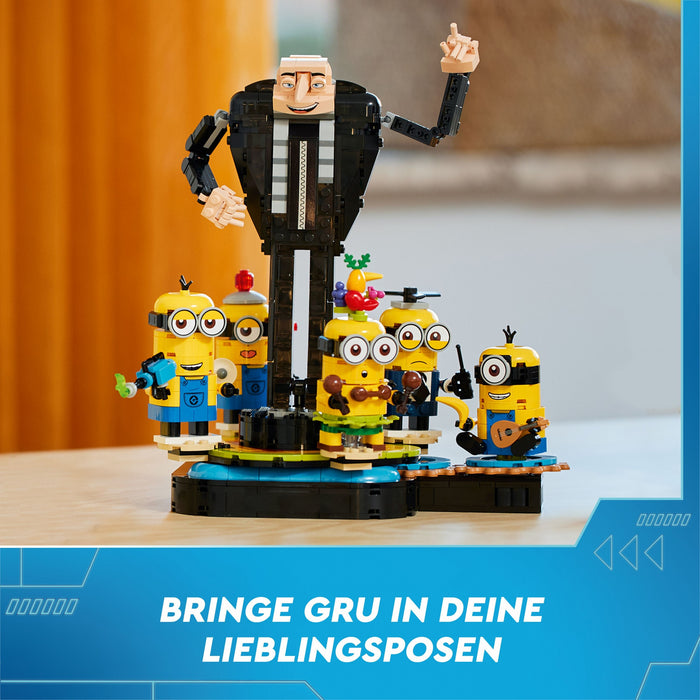 LEGO Minions Gru und die Minions aus LEGO Steinen 75582