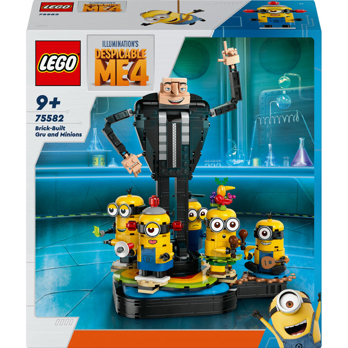 LEGO Minions Gru und die Minions aus LEGO Steinen 75582