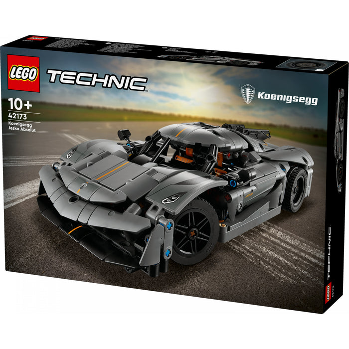 LEGO Technic Koenigsegg Jesko Absolut Supersportwagen in Grau 42173