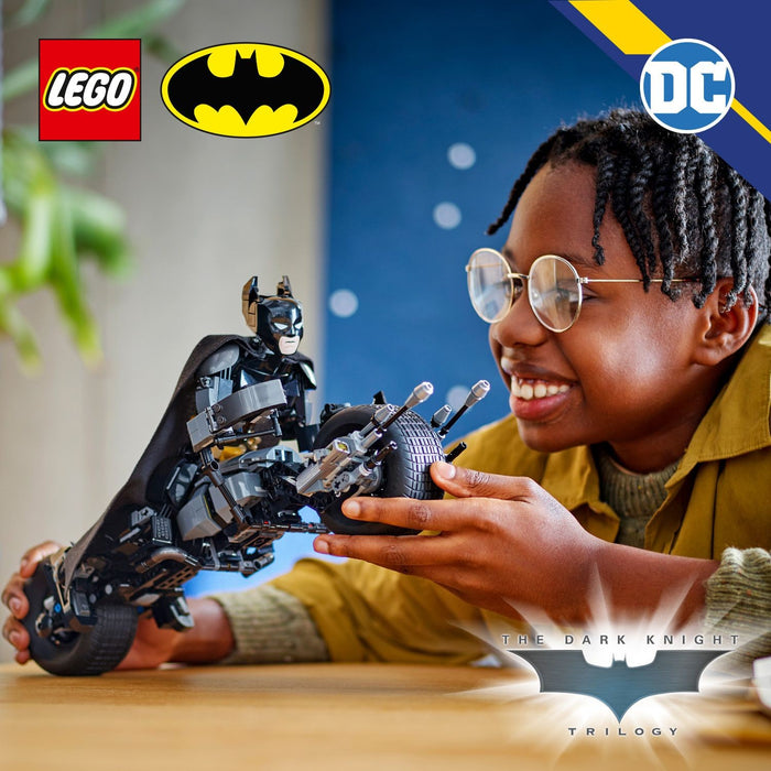 LEGO DC Super Heroes Batman Baufigur mit Batpod 76273