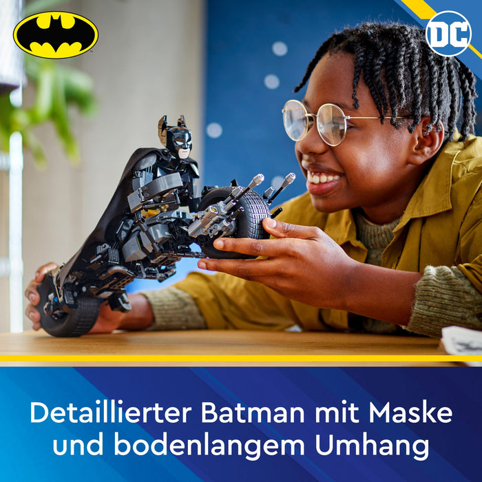 LEGO DC Super Heroes Batman Baufigur mit Batpod 76273