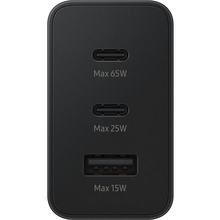 Samsung Power Adapter Trio 65W Netzteil ohne Datenkabel USB Type-C black