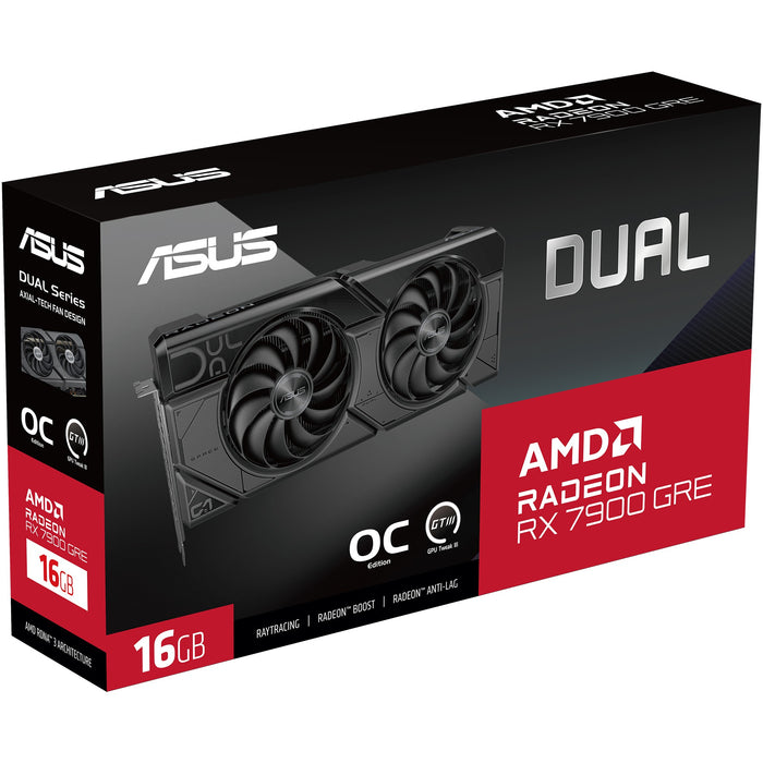 RX 7900 GRE 16GB ASUS Dual Radeon OC GDDR6