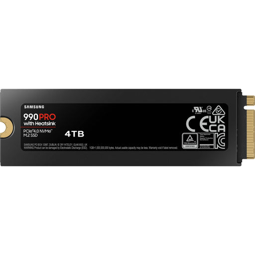 M.2 4TB Samsung 990 PRO Heatsink NVMe PCIe 4.0 x 4 retail