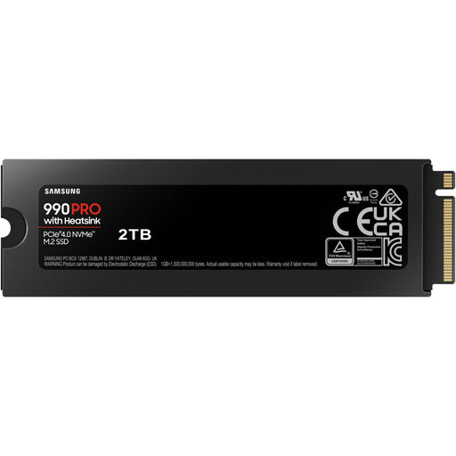 M.2 2TB Samsung 990 PRO Heatsink NVMe PCIe 4.0 x 4 retail