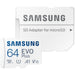 Card 64GB Samsung EVO Plus MicroSDXC UHS-I U2 V10 A1 inkl. SD Adapter