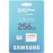 CARD 256GB Samsung EVO PLUS microSDXC UHS-I U3 inkl. SD Adapter