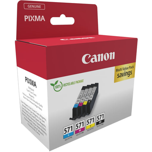 Canon Tinte CLI-571 0386C008 4er Multipack (BKMCY)