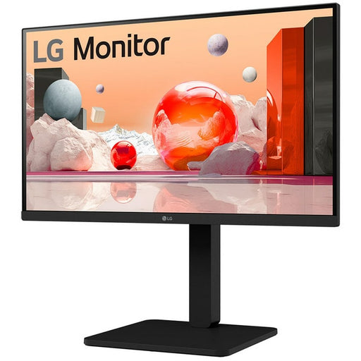 61cm/24" (1920x1080) LG 24BA550-B 16:9 FHD IPS 5ms 100Hz DP HDMI VGA USB Speaker Pivot Black