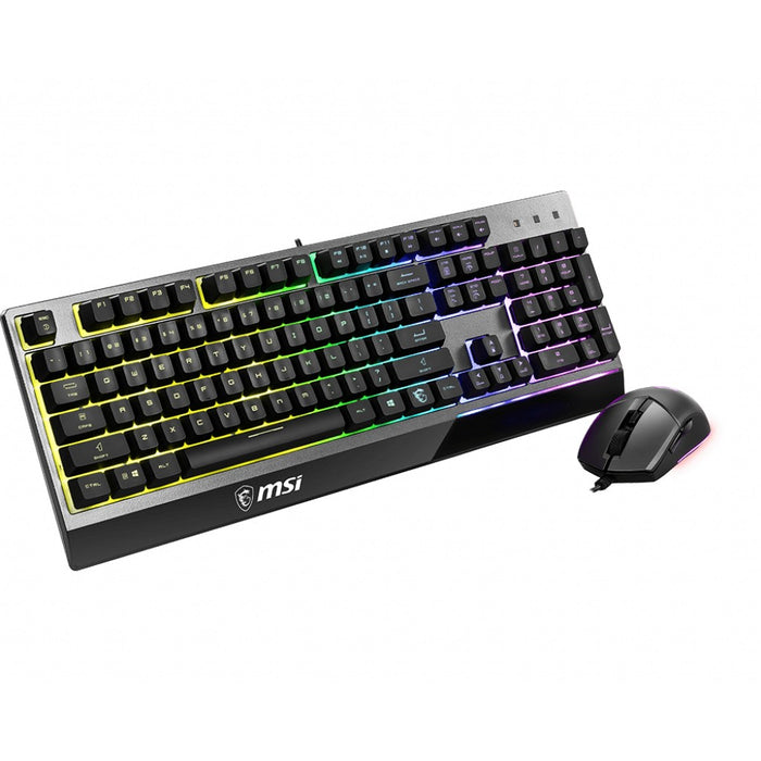 MSI Vigor GK30 Combo Gaming Keyboard Vigor GK30 QWERTZ + Gaming Mouse Clutch GM11 black