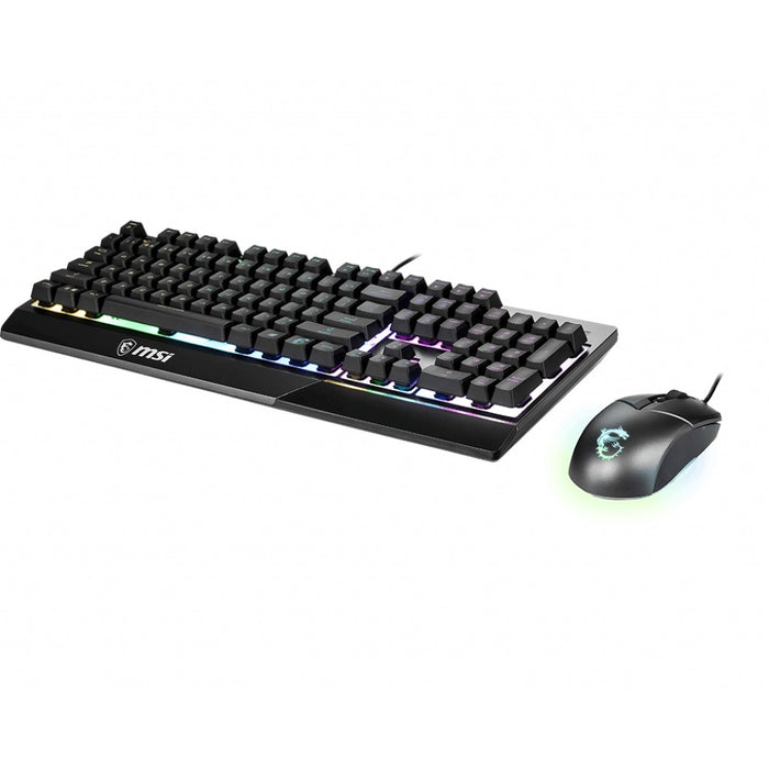 MSI Vigor GK30 Combo Gaming Keyboard Vigor GK30 QWERTZ + Gaming Mouse Clutch GM11 black