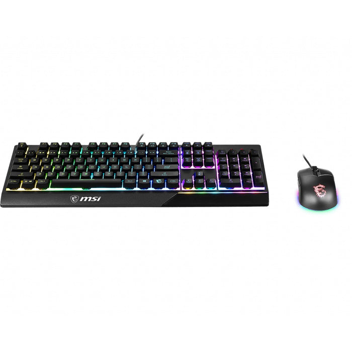 MSI Vigor GK30 Combo Gaming Keyboard Vigor GK30 QWERTZ + Gaming Mouse Clutch GM11 black