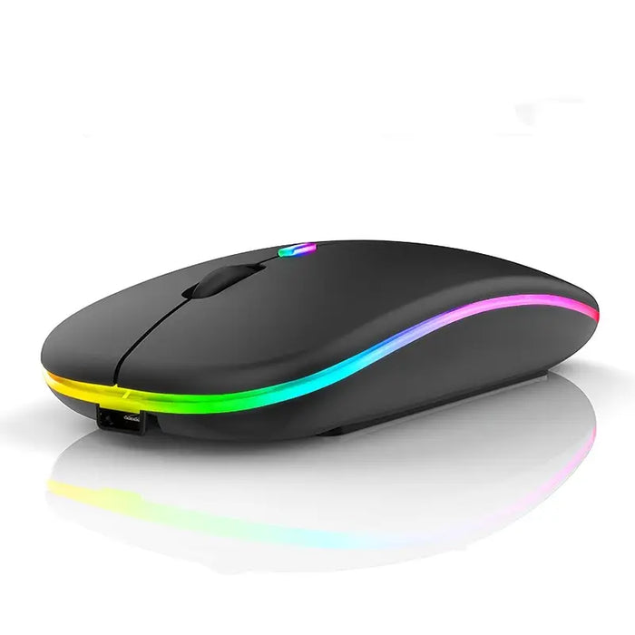 PC-Link Rechargeable RGB Wireless Office Mouse