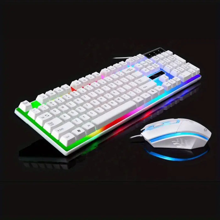 PC-Link KT100 Ergonomic Wired Keyboard and Mouse Combo