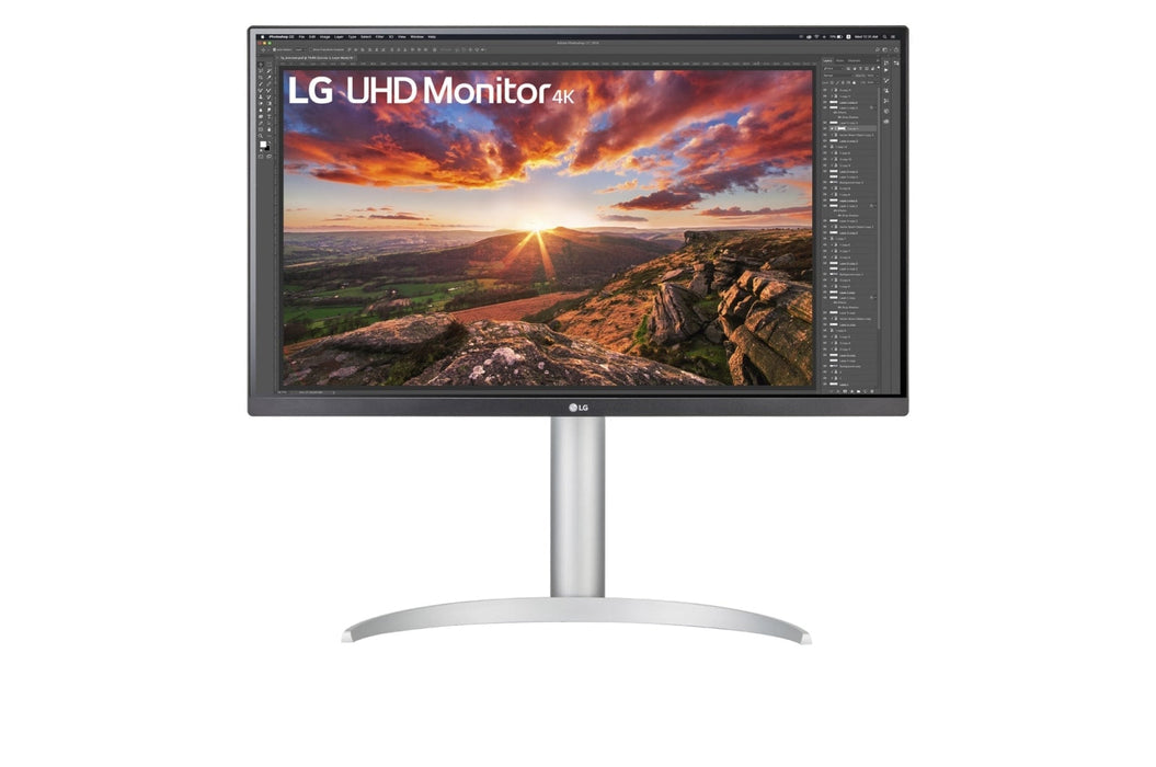 LG 27UP85NP-W computer monitor 68.6 cm (27") 3840 x 2160 pixels 4K Ultra HD LED White