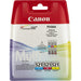 Canon Tinte CLI-521 2934B010 3er Multipack (CMY)