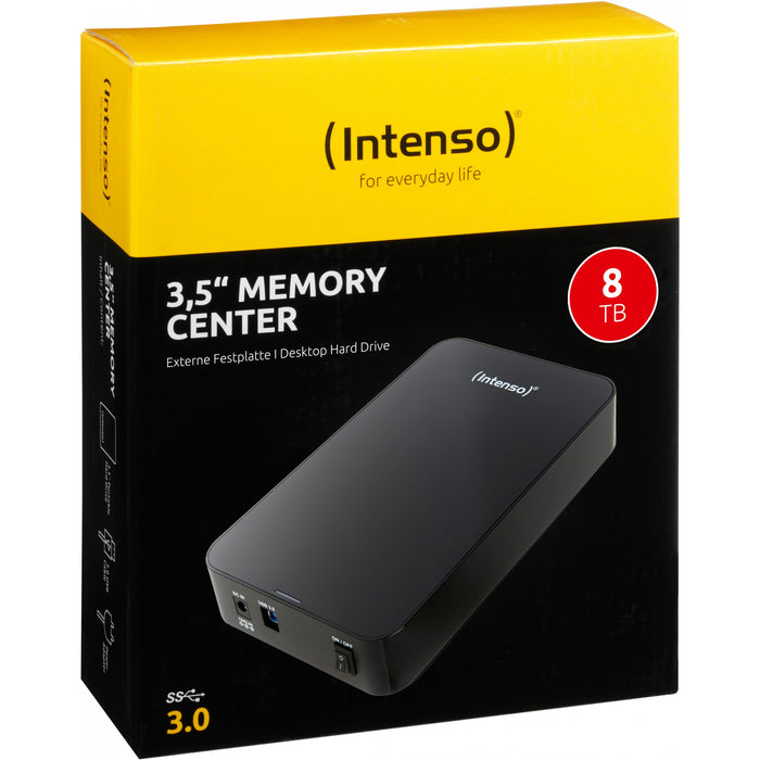 5 8TB Intenso Memory Center USB 3.0 black