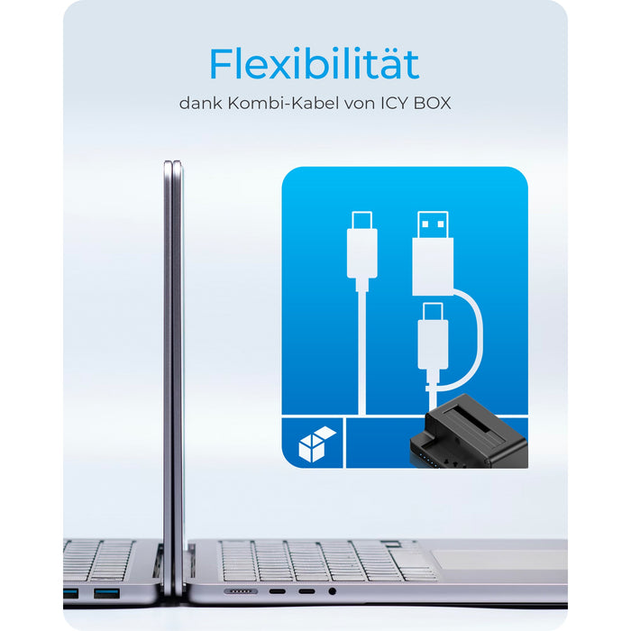 ICY BOX IB-2914MSCL-C31Docking & Klonstation für M.2 NVMeSSD & 2