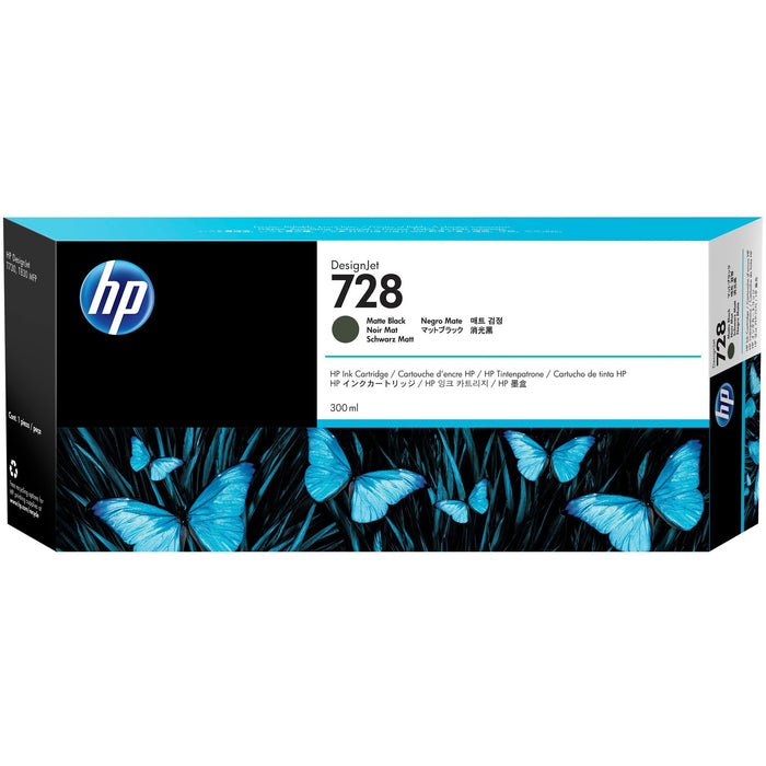 HP Tinte 728 F9J68A Schwarz Matt