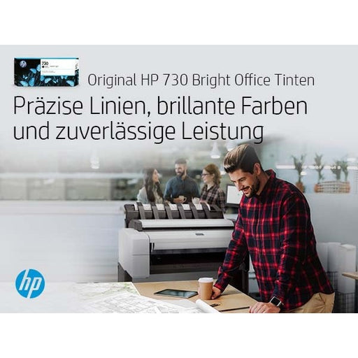 HP Tinte 730 P2V68A Cyan