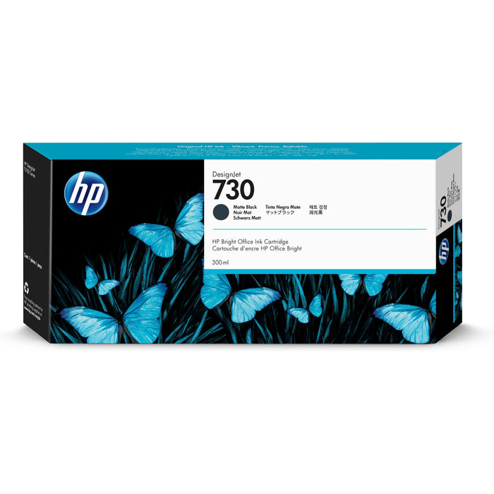 HP Tinte 730 P2V71A Schwarz Matt