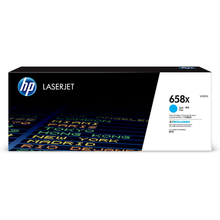 HP Toner 658X W2001X Cyan