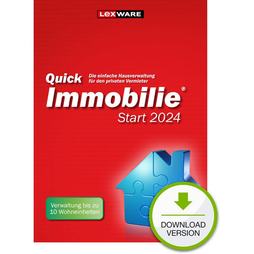 Lexware QuickImmobilie Start 2024 - 1 Device