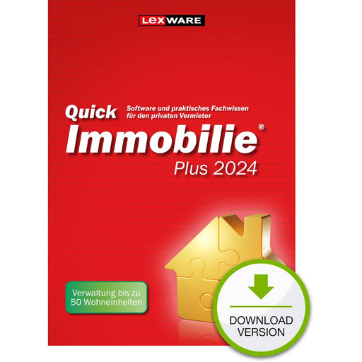 Lexware QuickImmobilie Plus 2024 - 1 Device