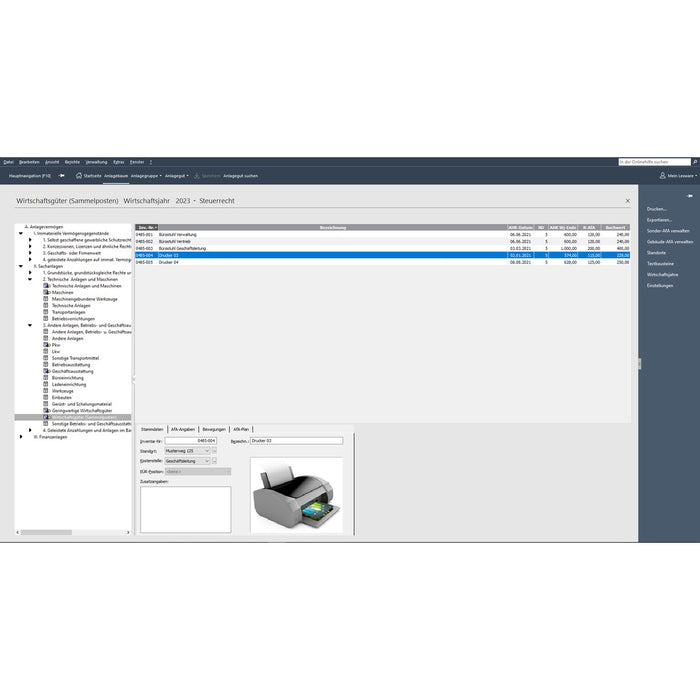 Lexware Anlagenverwaltung 2023 - 1 Device