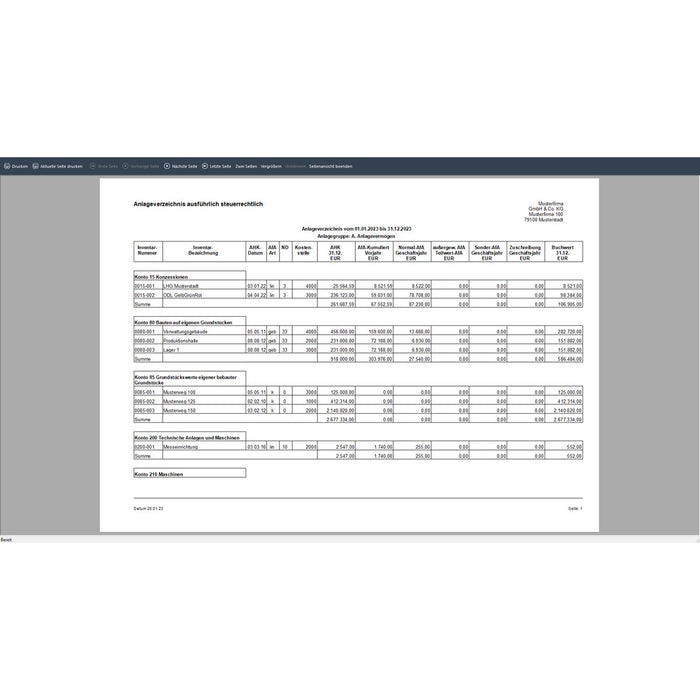 Lexware Anlagenverwaltung 2023 - 1 Device