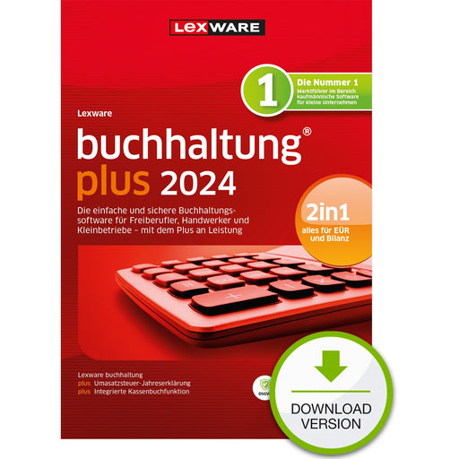 Lexware Buchhaltung Plus 2024 - 1 Device