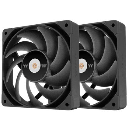 140mm Thermaltake TOUGHFAN 14 Pro PC Cooling Fan 2 Pack Black