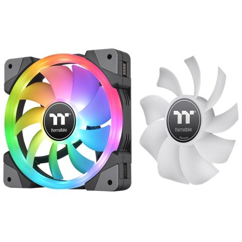 120mm Thermaltake SWAFAN EX12 RGB PC Cooling Fan TT Premium Edition 3 Pack