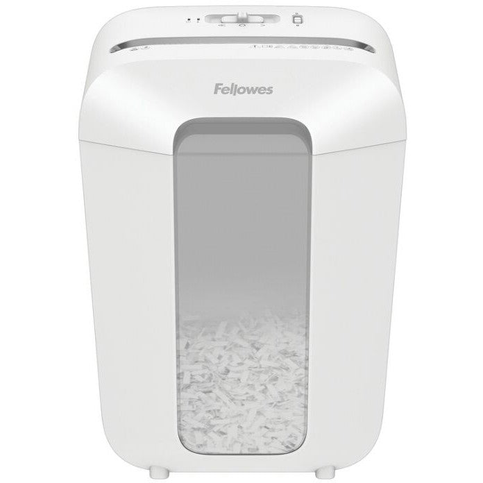 Fellowes Powershred LX70 Aktenvernichter CrossCut 11 Blatt 4x40mm P-4 Weiss