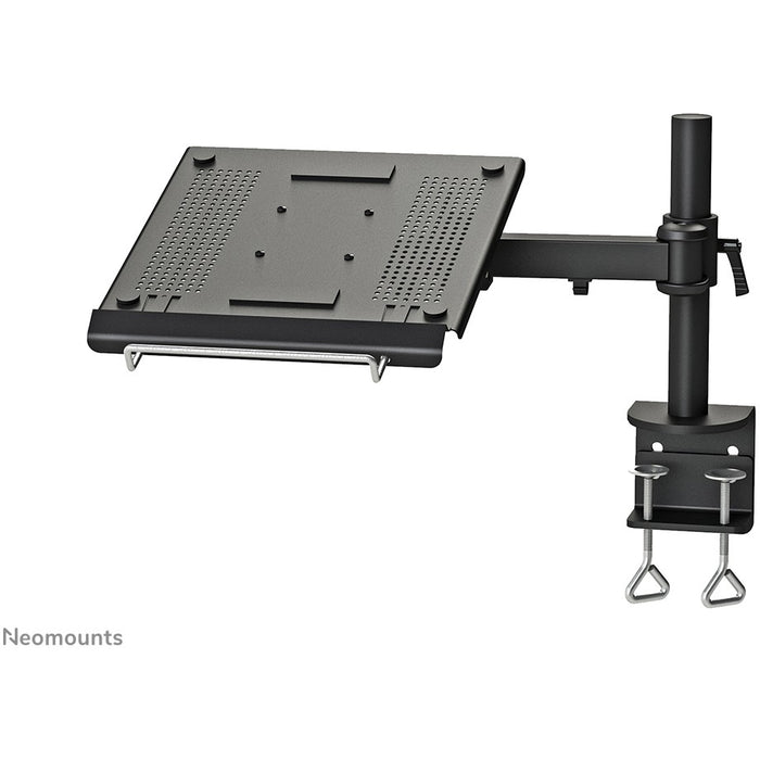 Neomounts NOTEBOOK-D100 neig- und schwenkbare Tischhalterung für Notebooks.