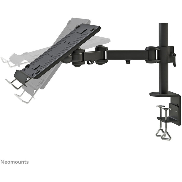 Neomounts NOTEBOOK-D100 neig- und schwenkbare Tischhalterung für Notebooks.