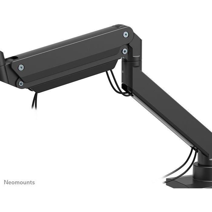 Neomounts NM-D775DX3BLACK Tischhalterung mit Tischhalterungsgriff für drei Flachbildschirme bis 27" (68