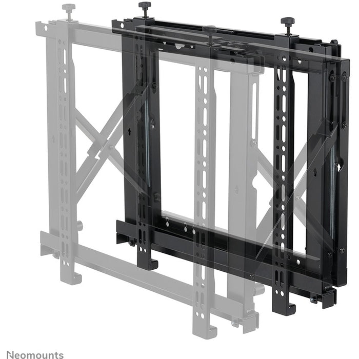 Neomounts WL95-800BL1 Push-to-Pop-Out Videowall-Wandhalterung für 42-70" Bildschirme - Schwarz