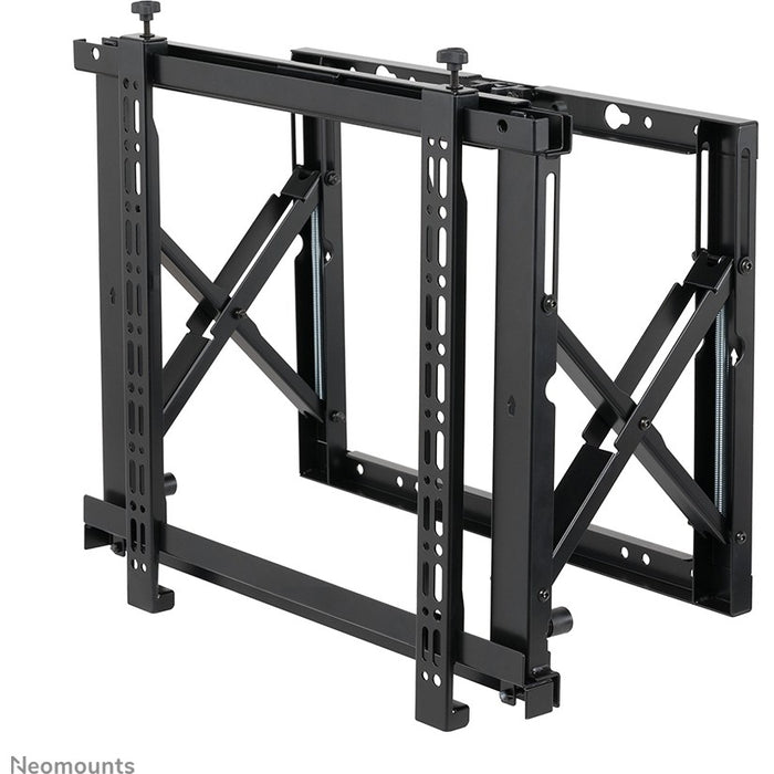 Neomounts WL95-800BL1 Push-to-Pop-Out Videowall-Wandhalterung für 42-70" Bildschirme - Schwarz