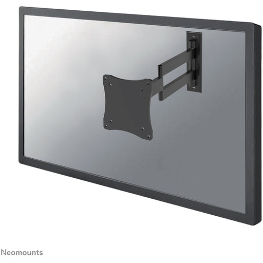 Neomounts FPMA-W830BLACK Wandhalterung mit drei Drehpunkten für Flachbildschirme bis 27" (69 cm).