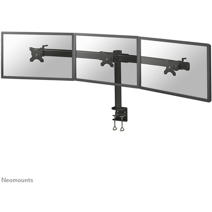 Neomounts FPMA-D700D3 Tischhalterung für drei Flachbildschirme bis 27" (69 cm).