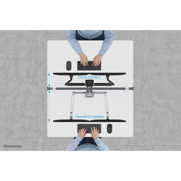 Neomounts DS70-810BL2 Tischhalterung für 17-32" Bildschirme - Schwarz