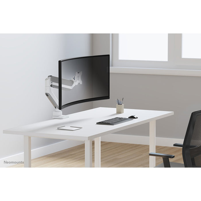 Neomounts DS70PLUS-450WH1 vollbewegliche Tischhalterung für 17-49" Curved Ultra Wide Bildschirme - Weiß