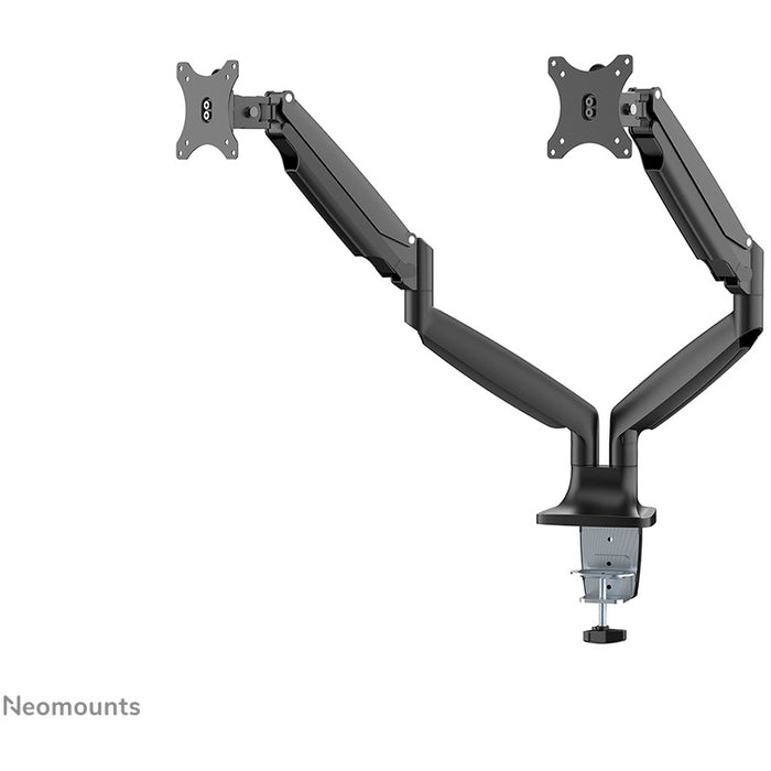 Neomounts NM-D750DBLACK bewegliche Tischhalterung für zwei Flachbildschirme bis 32" (82 cm)