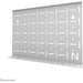 Neomounts FL50-525WH1 mobiler Bodenständer für 55-86" Bildschirme - Weiß