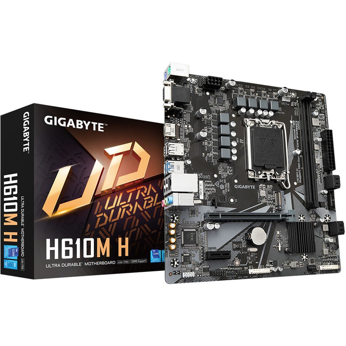 1700 Gigabyte H610M H mATX