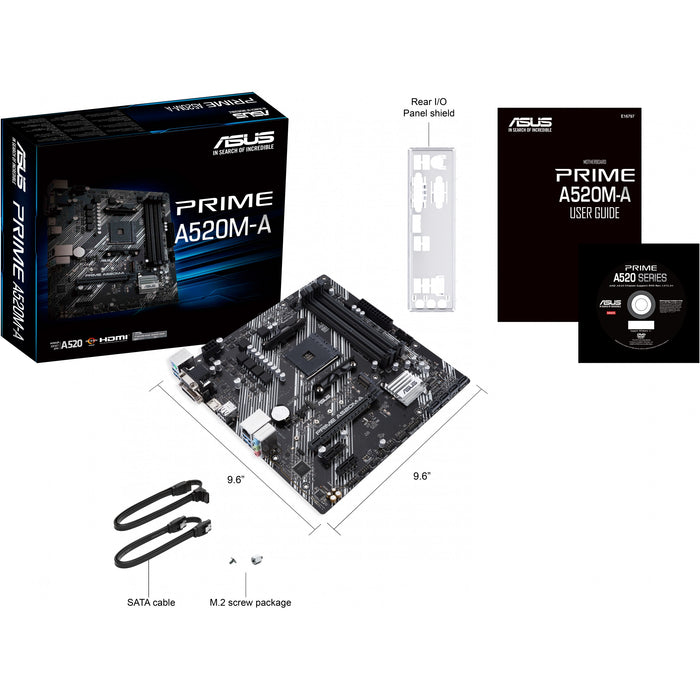 AM4 ASUS PRIME A520M-A II/CSM mATX D4